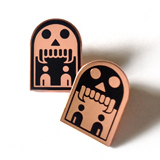 Cyclobe Phantomcode Enamel badges